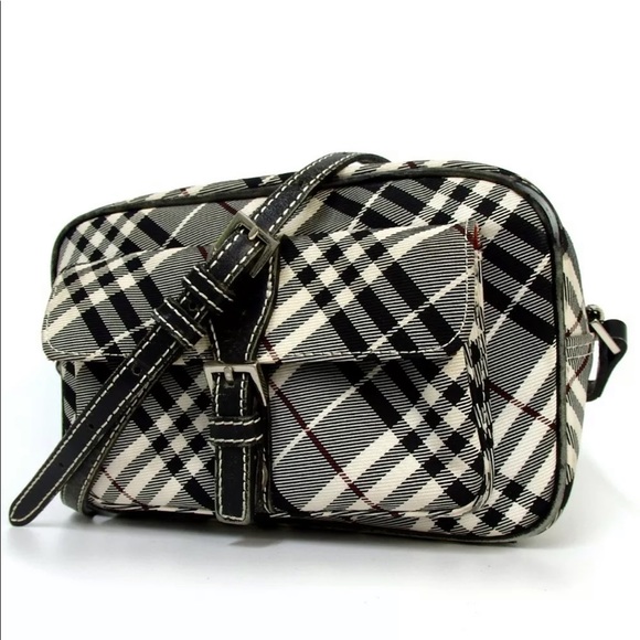 authentic Burberry blue label Nova Check  Bag - Picture 1 of 12